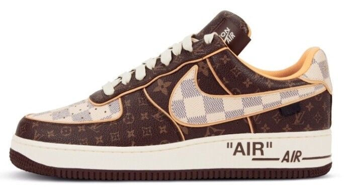 Louis Vuitton Air Force 1 Low "Virgil Abloh - White/Blue